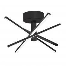 AFX Lighting, Inc. JAXF2020L30D1BK - JAXX FLUSHMOUNT LED 32W 1750lm 120V