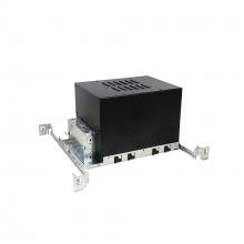 Nora NCHA3-8L5P01 - 8" Sapphire III Adjustable Non-IC New Construction Housing, 46W / 4500lm, 120V Input, Phase