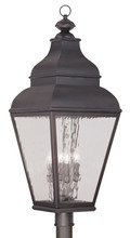 Livex Lighting 2608-07 - 4 Light Bronze Outdoor Post Lantern