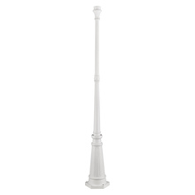 Livex Lighting 7709-03 - White Outdoor Cast Aluminum Post