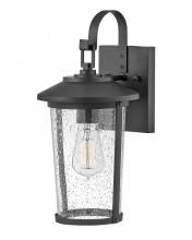 Lark 82020BK - Banks Small Wall Mount Lantern - Black