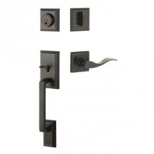 Yale Expressions YELT44.BWKRHUS10B - Yale Ellington Single Cylinder Entry Set, Brunswick Lever Right Handed, Oil Rubbed Bronze