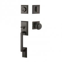 Yale Expressions YELT44.WLKUS10B - Yale Ellington Single Cylinder Entry Set, Walker Knob, Oil Rubbed Bronze