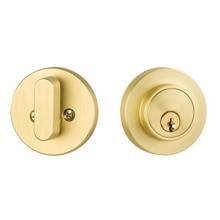 Yale Expressions KYOWN32.US4 - Yale Owen Single Cylinder Deadbolt, Kwikset Keyway, Satin Brass