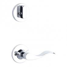 Yale Expressions YOWN43.BWKRHUS26 - Yale Owen Single Cylinder Interior Trim Pack with Brunswick Lever Right Handed, Polished Chrome