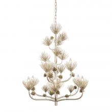 Varaluz 365C09ZG - Pinion 9-Lt 2-Tier Chandelier - Zen Gold
