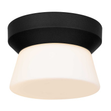 Alteck, LLC AFM0147-3CCT-W-BK - Skirt LED Flush Mount D7