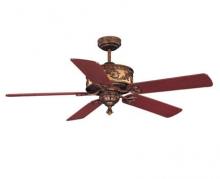 Savoy House 52-002-MO-137 - Four Light Cathedral Gold Outdoor Fan
