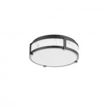WAC US FM-27214-BK - Constantine 14" Flush Mount - Black