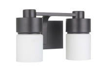 Craftmade 12314FB2 - District 2 Light Vanity - Flat Black