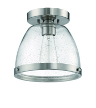 Craftmade X1408-BNK - Lodie Semi Flush Mount - Brushed Polished Nickel