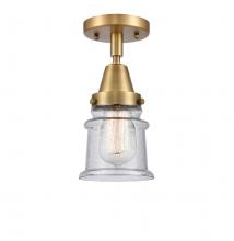 Innovations Lighting 447-1C-BB-G184S - Canton - 1 Light - 6 inch - Brushed Brass - Flush Mount