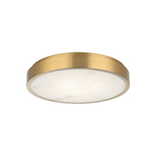 Matteo Lighting X05915AG - 15" Marblestone Ceiling Mount - Aged Gold
