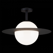 Matteo Lighting X60411BKOP - Saturn Black Flush Mounts