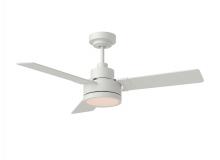 Generation Lighting 3JVR44RZWD - Jovie 44" LED Ceiling Fan & Light Kit - Matte White