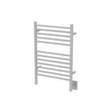 Amba Products ESW-16 - Jeeves Model E Straight 16'' Wide 12 Bar Hardwired Towel Warmer in White