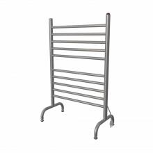 Amba Products SAFSMB-24 - Solo 24'' Freestanding 10 Bar Towel Warmer in Matte Black