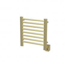 Amba Products S2121SB - Amba Sirio 21-3/8-Inch x 21-1/2-Inch Towel Warmer, Satin Brass