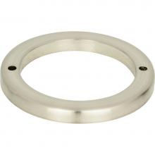 Atlas 390-BN - Tableau Round Base 2 1/2 Inch Brushed Nickel