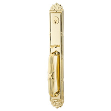 Emtek 4911BTUS3 - Sgl Cyl, Imperial Tub Ent, Belmont Knob, US3 Lifetime