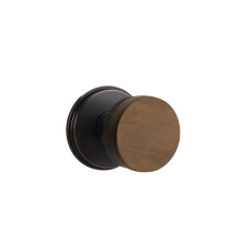 Emtek C8210US10B.CCUS10B.WNKWD - Concealed Fastener, Select Privacy, Watford Rosette US10B, Conical Stem US10B, Dark Walnut Knob
