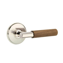 Emtek C8210US14.TAUS14.WNWD - Concealed Fastener, Select Privacy, Watford Rosette US14, T-Bar Stem US14, Dark Walnut Handle