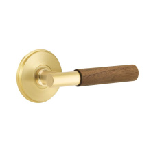 Emtek C8210US4.TAUS4.WNWD - Concealed Fastener, Select Privacy, Watford Rosette US4, T-Bar Stem US4, Dark Walnut Handle