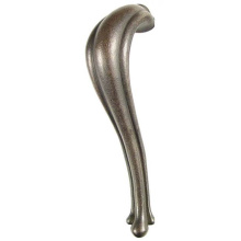 Emtek 86144LHMB - Art Nouveau Pull, Fixed, LH