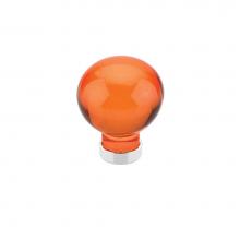 Emtek 86535US26 - Bristol Cabinet Knob, Tangelo, 1'', US26