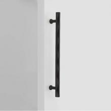 Emtek BTB87006US19 - Back to Back, Tribeca Appliance Pull, 18'', US19