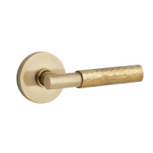 Emtek 5059US7.TAUS7.HAUS7 - Select Dummy, Disk Rosette US7, T-Bar Stem US7, Hammered Handle US7