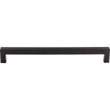Top Knobs TK165BLK - Square Bar Appliance Pull 18 Inch Flat Black
