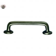 Top Knobs M1385 - Aspen Rounded Pull 4 Inch (c-c) Silicon Bronze Light
