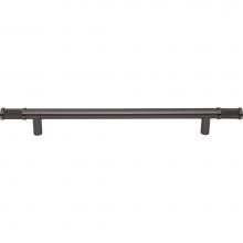 Top Knobs TK3238AG - Burnham Appliance Pull 12 Inch (c-c) Ash Gray