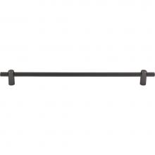 Top Knobs TK3257AG - Dempsey Pull 12 Inch (c-c) Ash Gray