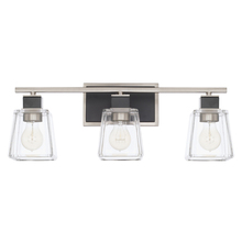 Capital 125231BT-445 - Tux 3-Light Vanity - Black Tie