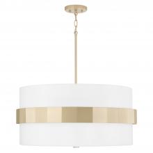 Capital 346241SF - Sutton 4-Light Pendant - Soft Gold