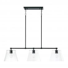 Capital 846931MB - Baker 3 Light Linear - Matte Black