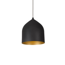 Kuzco Lighting Inc PD9108-BK/GD - Helena Pendant - Black with Gold Interior