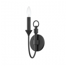 Troy B1001-FOR - Cate 1 Light Sconce - Forged Iron