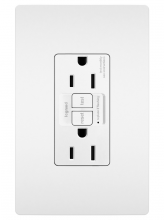 Legrand Radiant 1597TRW100 - radiant? Tamper-Resistant 15A Duplex Self-Test GFCI Receptacles with SafeLock? Protection, Bulk