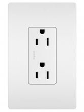 Legrand Radiant 885SW - radiant? Self-Grounding Outlet, White
