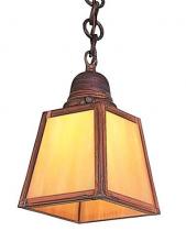 Arroyo Craftsman AH-1TF-RC - a-line shade pendant with t-bar overlay