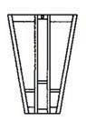 Arroyo Craftsman AS-8CR-BZ - 8" asheville sconce