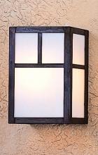 Arroyo Craftsman MS-8ECS-BK - 8" mission sconce without overlay (empty)