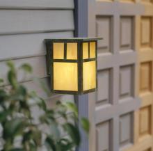 Arroyo Craftsman MW-6TOF-BZ - 6" mission flush wall mount with T-bar overlay