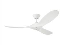 Visual Comfort & Co. Fan Collection 3MAVR52RZW - Maverick 52" - Matte White with White Blades