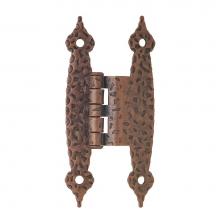 Amerock BPR3406AC - 3/8in (10 mm) Offset Antique Copper Hinge - 2 Pack