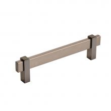 Amerock BP36724BBNBN - Mulino 5-1/16 in (128 mm) Center-to-Center Black Brushed Nickel/Black Nickel Cabinet Pull