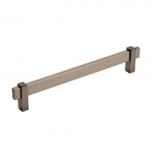Amerock BP36725BBNBN - Mulino 7-9/16 in (192 mm) Center-to-Center Black Brushed Nickel/Black Nickel Cabinet Pull